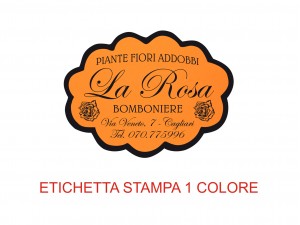 Etichette in carta fluorescente e colorata (mm 49X36)  (cod.3Q)